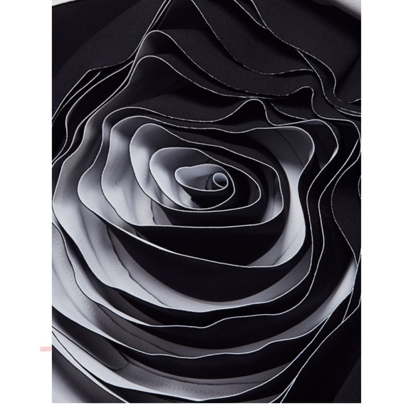 CHIARA BONI LA PETITE ROBE Morny 3D Flower Ruffle Sleeveless Gown Maxi Dress NEW - Picture 8 of 11